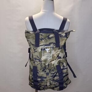Under Armour Backpack Mens Medium Green Camo Project Rock Storm Sports Gym